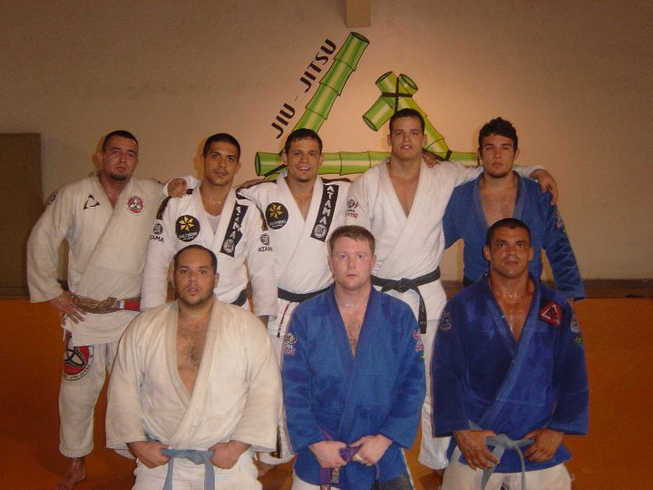 Saulo Riberio, and Xande Riberio Training in Rio, Brazil 2005